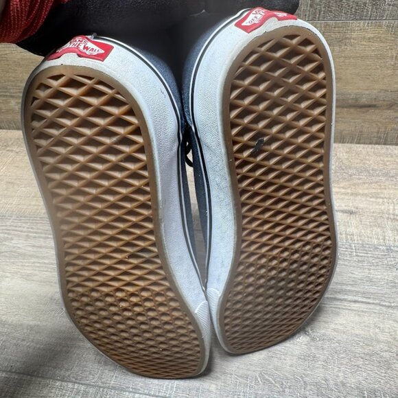 Vans Ward Denim Blue Textile Sneaker Men's Size 11.5 - Picture 4 of 7